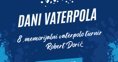 Dani vaterpola & 8. memorijalni turnir “Robert Dorić” u Puli Dani vaterpola & 8. memorijalni turnir “Robert Dorić” u Puli